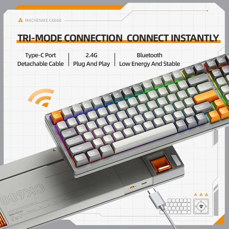 CK600 Mechanical Keyboard - Image 5