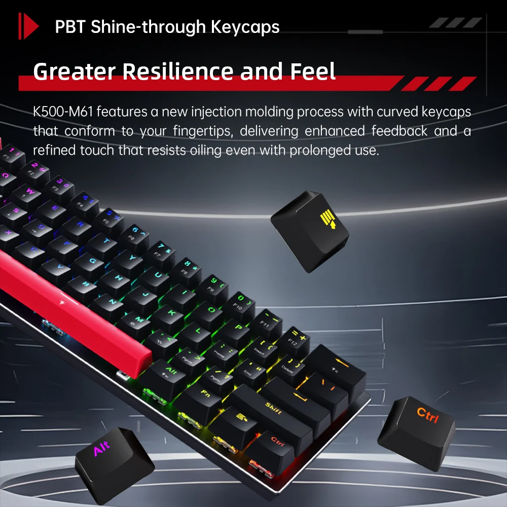 K500-M61 Magnetic Switch Keyboard - Image 5