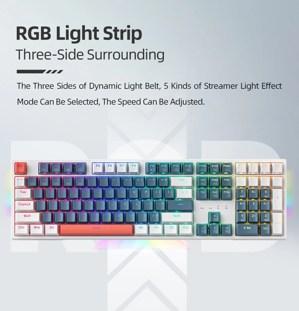 K500E-B108 Wired Mechanical Keyboard - Image 6