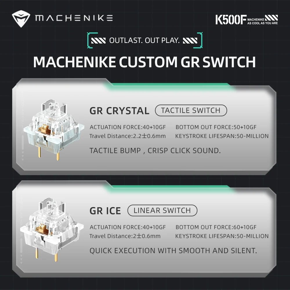 K500F Wired Mechanical Keyboard - Image 5