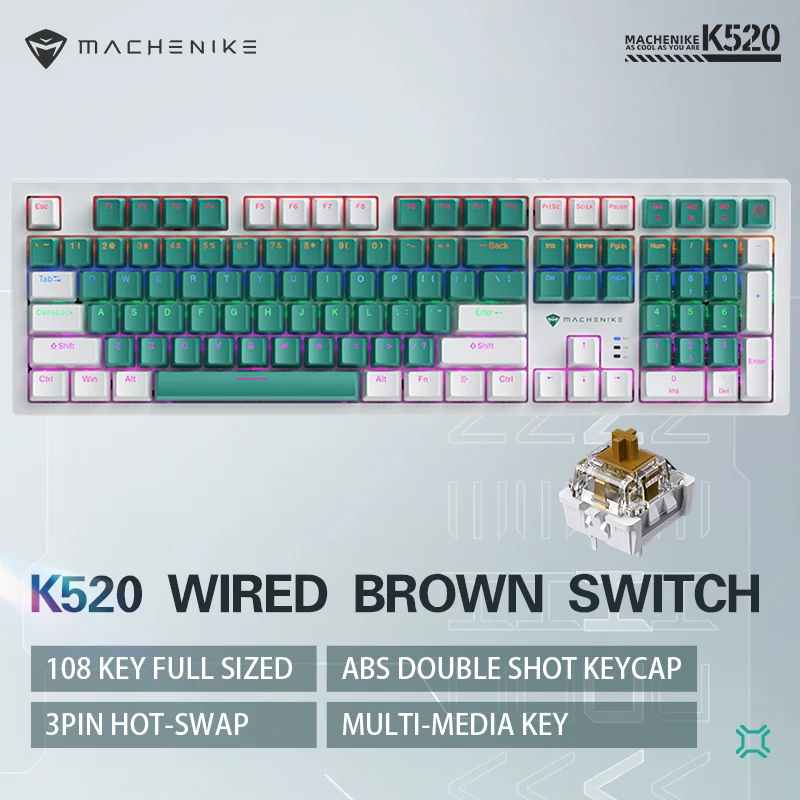 K520 Wired Mechanical Keyboard - Image 10