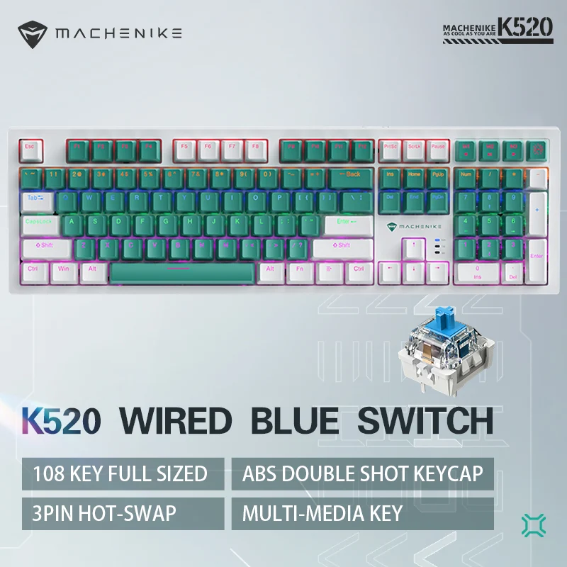 K520 Wired Mechanical Keyboard - Image 11