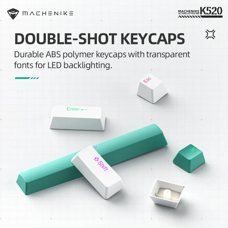 K520 Wired Mechanical Keyboard - Image 3