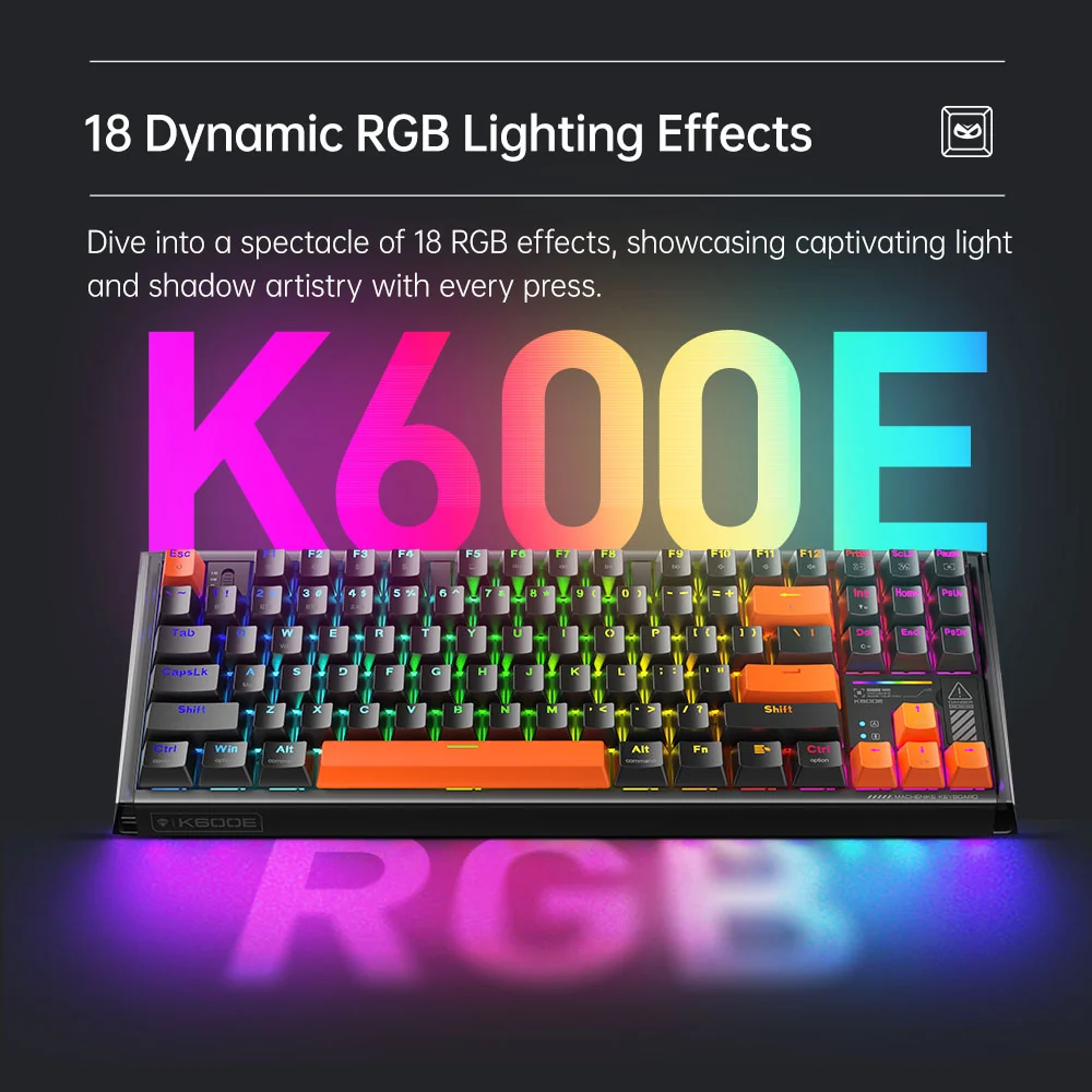 K600E-B87W Mechanical Keyboard - Image 6