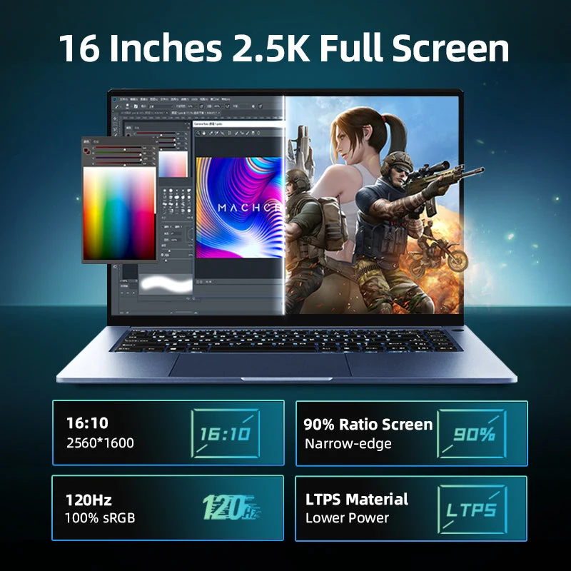 Machcreator-16 Gen 12 Intel (16”) Laptop - Image 2